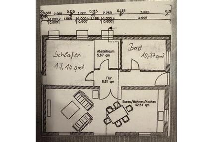 2,5 Zimmer Wohnung - 1.185,00&nbsp;EUR Kaltmiete, ca.&nbsp; 84,00&nbsp;m&sup2; in Bruckberg (PLZ: 84079)