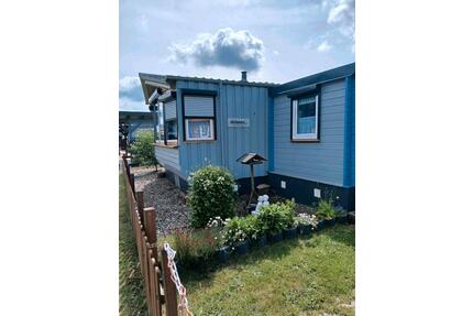 Mobilheim Wochenendhaus auf 200 qm Mietgrundstück, Chalet, neuw. - Gnarrenburg