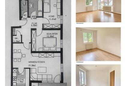 3,5 Zi.-Wohnung - 830,00&nbsp;EUR Kaltmiete, ca.&nbsp; 80,00&nbsp;m&sup2; in Salach (PLZ: 73084)