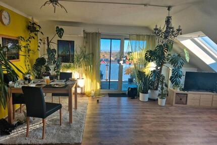 Klimatisierte Maisonette Wohnung 3 ZKB, Balkon, EBK, TG Parkplatz - Frankenthal (Pfalz)