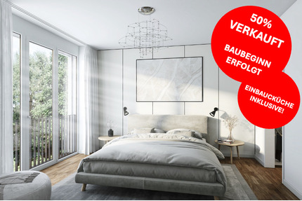 FLORIAN³ - Helle 3-Zimmerwohnung mit Balkon und Weitblick! - Frankfurt am Main Bergen-Enkheim