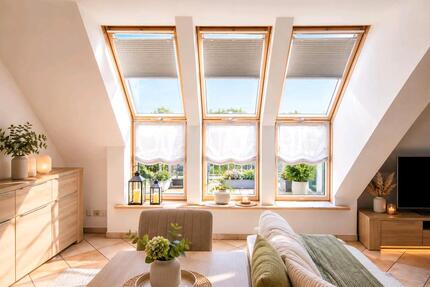 Helle Maisonettewohnung mit Dachbalkon Carportstellplatz - Hirschberg