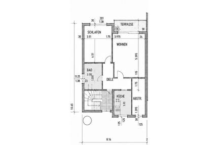 Provisionsfreie 2,5-Zimmer-EG-Wohnung mit Terrasse, unvermietet - Bad Driburg
