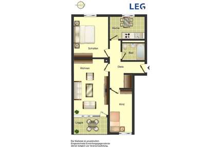 Wohnung zum Mieten in Ratingen 759,00 € 68.25 m²