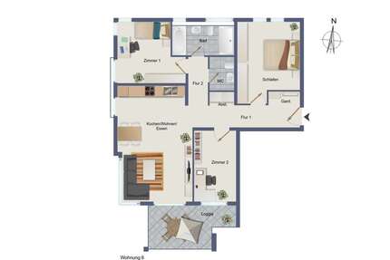 Wohnung zum Kaufen in Gärtringen 602.500,00 € 89.95 m²