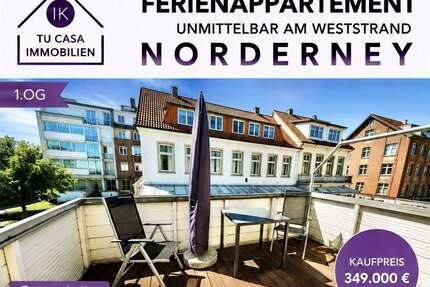 Wohnung zum Kaufen in Norderney 349.000,00 € 28 m²