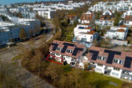 Attraktive 2,5-Zimmer-Gartenwohnung am beliebten Ulmer Eselsberg mit Garage