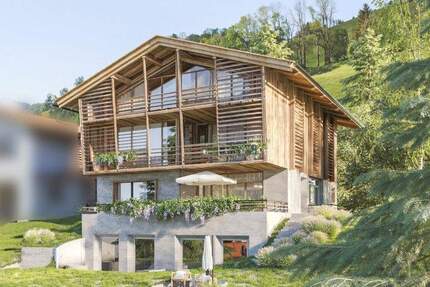 TRAUMGRUNDSTÜCK IN BESTLAGE - Phantastischer See- und Panoramablick - Baugenehmigung liegt vor - Schliersee