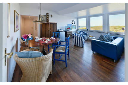 Wangerooger Wohlfühltraum mit Blick auf Nordsee aus jedem Fenster.