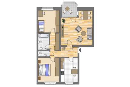 Wohnung zum Mieten in Dorsten 427,08 € 80.2 m²