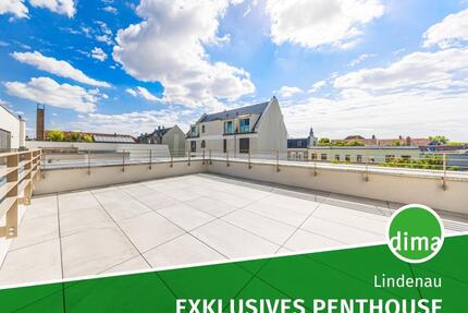 Penthouse im Hinterhaus mit großer Sonnen-Terrasse, Kamin, Einbauküche, TG-Stellplätzen u.v.m. - Leipzig Altwest
