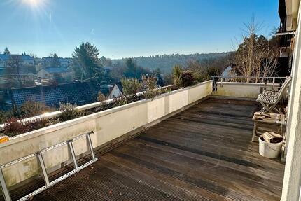 Sonnige 3,5-Zi.-Whg. S-W TerrasseAussichtslage provisionsfrei - Leinfelden-Echterdingen
