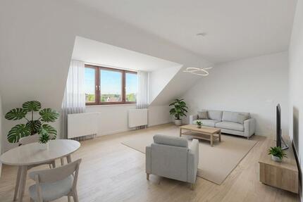 Helle 2-Zimmer-Dachgeschosswohnung mit besonderem Charme - Gladbeck