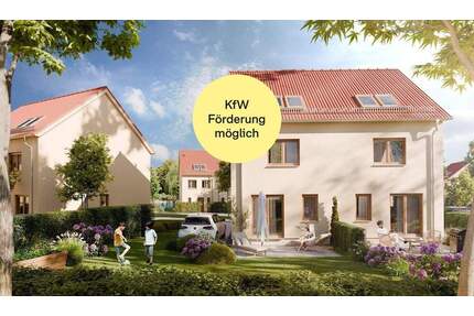 Doppelhaushälfte mit Terrasse und Garten - Großpösna Störmthal