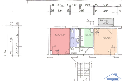 Wohnung zum Kaufen in Schönau-Berzdorf 31.200,00 € 51.95 m²