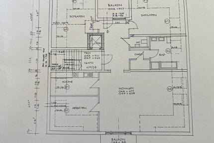 Großzügige Dachwohnung gegenüber Salinenpromenade mit schönem Blick über die Au - Bad Kissingen