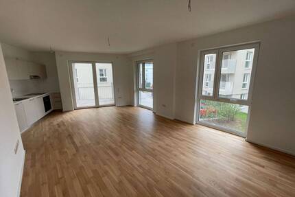 Belle Étage, rollstuhlgerecht ausgebaut - 3-Zimmer-Wohnung mit Einbauküche im BLOOM Göttingen