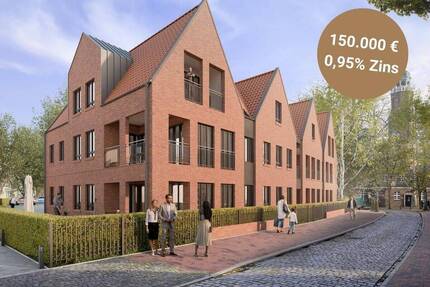 Provisionsfrei: Großzügige Erdgeschosswohnung in attraktiver Lage von Leer!