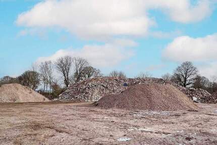 Verpachteter Bauschuttplatz in Detern