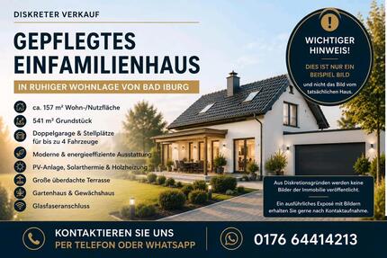 Gepflegtes Einfamilienhaus in ruhiger Wohnlage von Bad Iburg