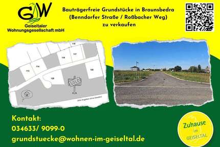 Grundstück zu verkaufen in Braunsbedra 120.400,00 € 700 m²