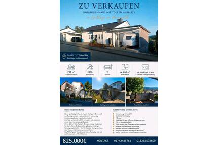Einfamilienhaus mit Aussicht über Tuttlingen