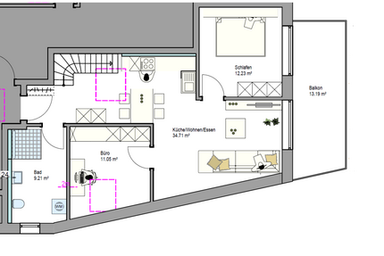 Wohnung zum Kaufen in Friedrichshafen 613.400,00 € 87.42 m²