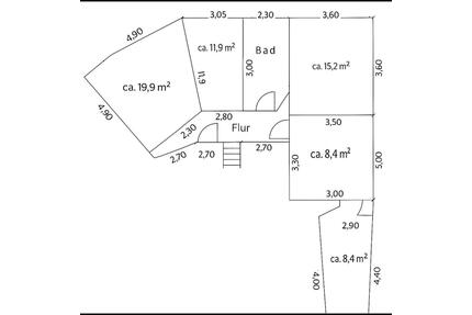 Haus Wohnung 3 Einheiten - 140.000,00&nbsp;EUR Kaufpreis, ca.&nbsp; 170,00&nbsp;m&sup2; in Bad Frankenhausen/Kyffhäuser (PLZ: 06567)