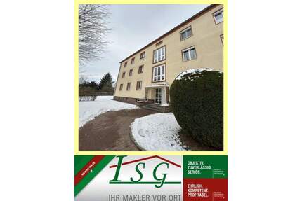 Frei werdende 2-Raum-Wohnung mit BALKON am Schwanenteich - Mittweida