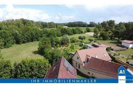 Einfamilienhaus mit Nebengelass auf einem großen und von viel Grün umgebenen Grundstück am Ortsrand von Nauendorf - Wettin-Löbejün OT Nauendorf