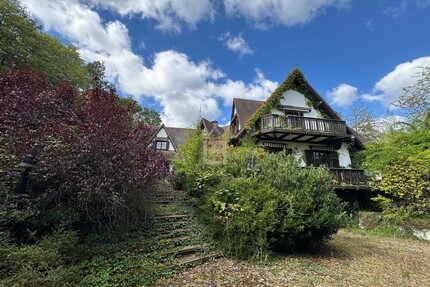Verwunschenes Herrenhaus mit großem Grundstück zur Entwicklung oder Neubau - Wiesbaden-Sonnenberg