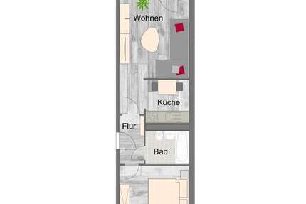 Wohnung zum Mieten in Zwickau 264,60 € 42 m²
