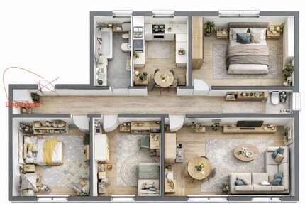 Wohnung zum Kaufen in Weißwasser 64.800,00 € 83.07 m²
