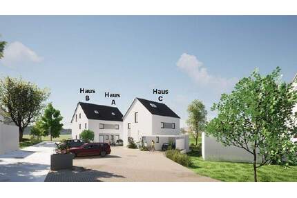 VIEL SONNE - VIEL LICHT - VIEL GRÜN - DHH-NEUBAU - Schlier Wetzisreute