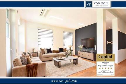 Moderne und altersgerechte Wohnung mit hochwertiger Einbauküche, Terrasse und Tiefgarage - Speyer