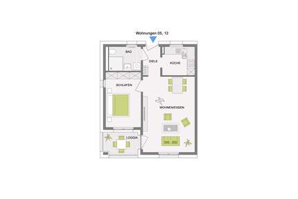 Wohnung zum Kaufen in Murrhardt-Fornsbach 301.700,00 € 58 m²