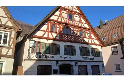 Wohnhaushistorisches Gebäude (ehemalige Metzgerei mit Wohnungen) - Wiesensteig