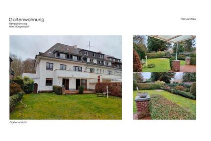 Erdgeschosswohnung mit großem GartenStadtwaldKöln-Müngersdorf