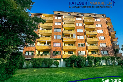 3-Zimmer-Wohnung mit Balkon im 6. OG - zentral und mit Aufzug zu vermieten - Nienburg