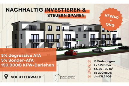 Wohnung zum Kaufen in Schutterwald 329.900,00 € 68.03 m²