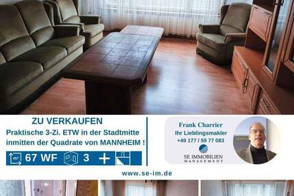 Praktische 3 - Zi. ETW in der Stadtmitte! - Pforzheim Weststadt