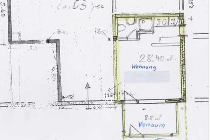 1-Zimmer Wohnung mit EBK in Jöhlingen - Walzbachtal