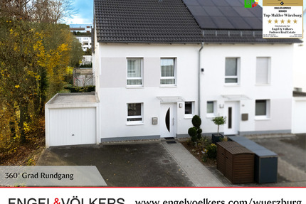 Familienglück trifft Stil & Nachhaltigkeit - Moderne KfW 55 Doppelhaushälfte in Zell am Main