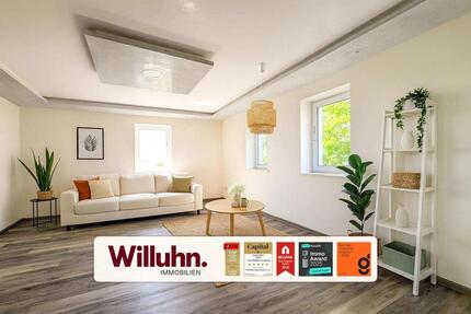 Traumhaft helle Wohnung mit eigenem Garten | Hochwertig saniert | Tageslichtbad & Fußbodenheizung! - Delitzsch