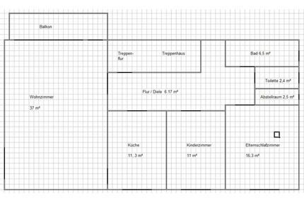 Schöne, große und helle 3-Zi.Whg. mit Balkon - Rödental