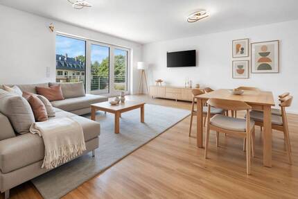 MODERN & ZUKUNFTSGERICHTET: Cozy 3-Zimmer-ETW aus 2023 mit Wärmepumpe (A+) in den Niddagärten - Frankfurt am Main Nied