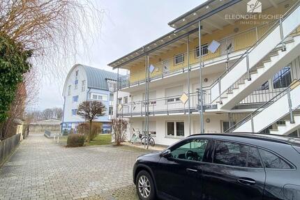 Gut geschnittene 3-Zi.-Wohnung mit Balkon und Tiefgaragenstellplatz in Altstadtnähe - Nördlingen