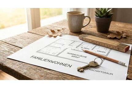 650m² Freiraum für befreundete Familien Mehrgenerationen-Wohnen - Wertheim