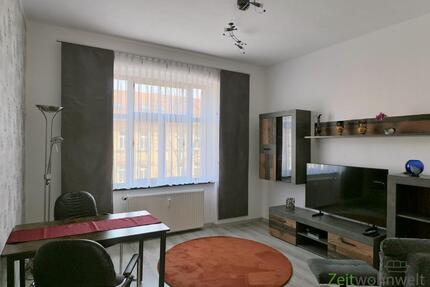(EF1277_M) Arnstadt: Arnstadt, möblierte 2-Zimmer-Wohnung in der Innenstadt mit Sitzecke im Garten