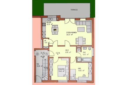 Moderne Erdgeschoss Wohnung mit Terrasse - Lahr (Schwarzwald)